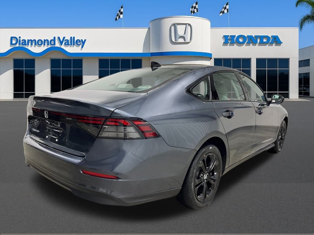 New 2025 Honda Accord SE Sedan