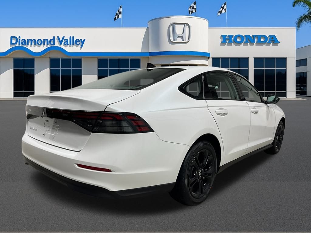 New 2025 Honda Accord SE Sedan