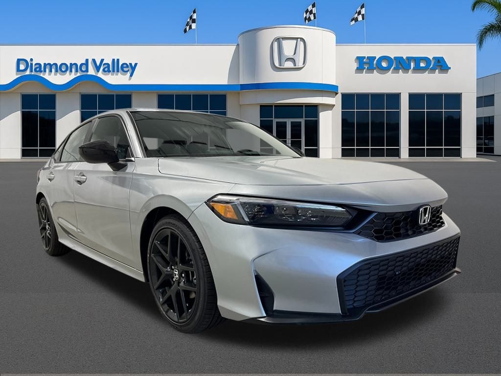 New 2026 Honda Civic Sport Sedan