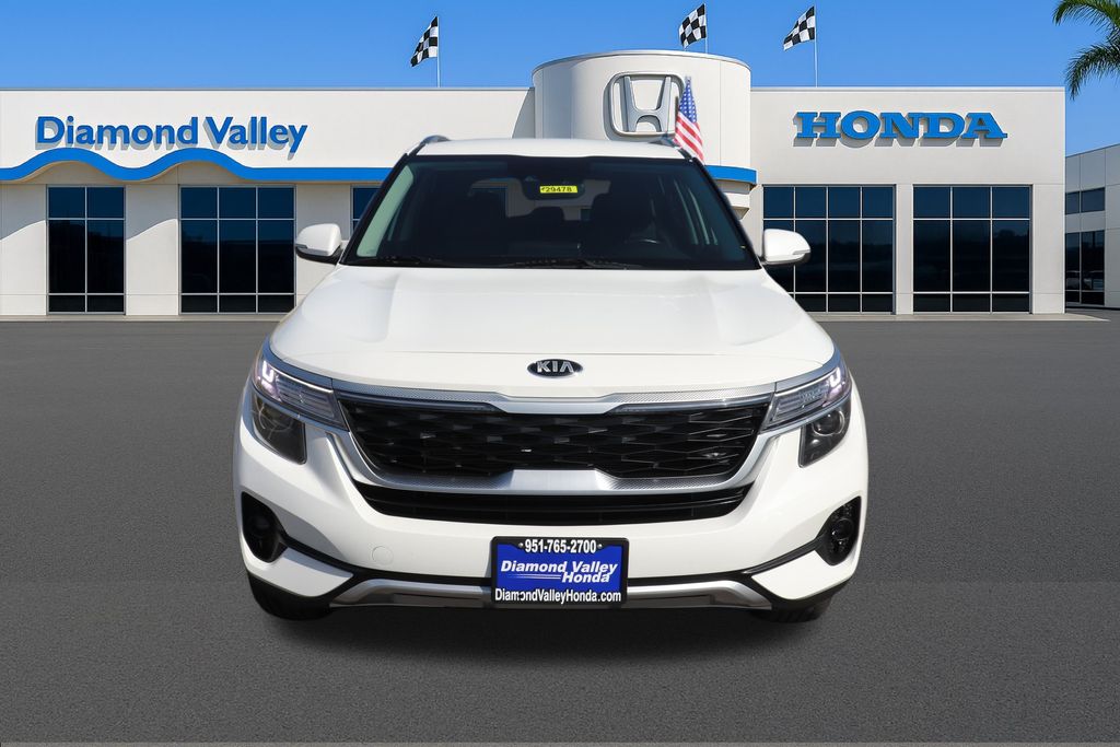 Used 2021 Kia Seltos S with VIN KNDEU2AAXM7065268 for sale in Hemet, CA