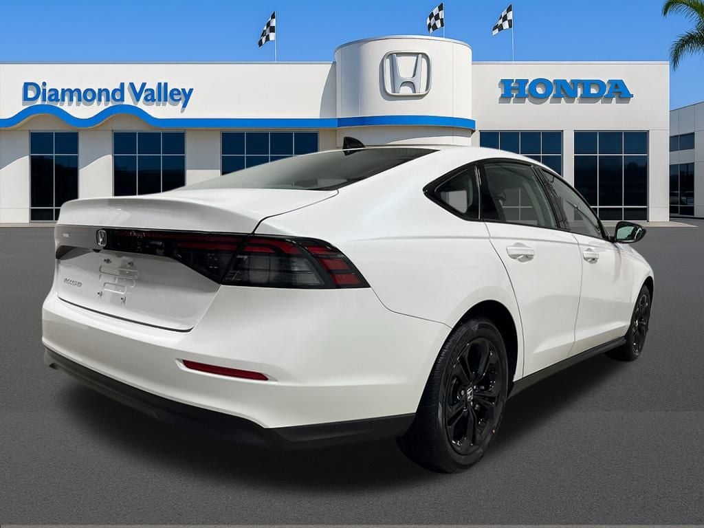 New 2025 Honda Accord SE Sedan