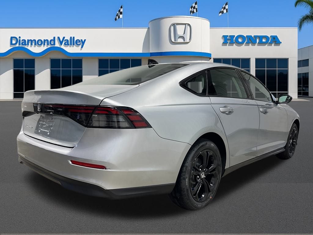 New 2025 Honda Accord SE Sedan