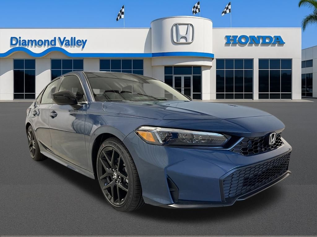 New 2026 Honda Civic Sport Sedan