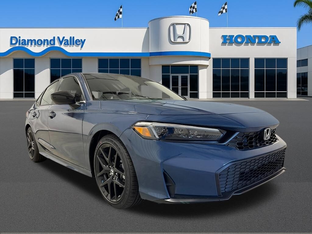 New 2026 Honda Civic Sport Sedan