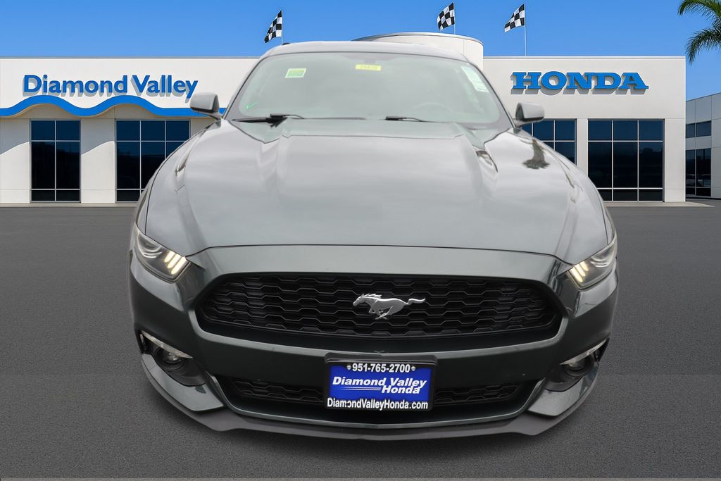 Used 2015 Ford Mustang EcoBoost with VIN 1FA6P8THXF5302905 for sale in Hemet, CA