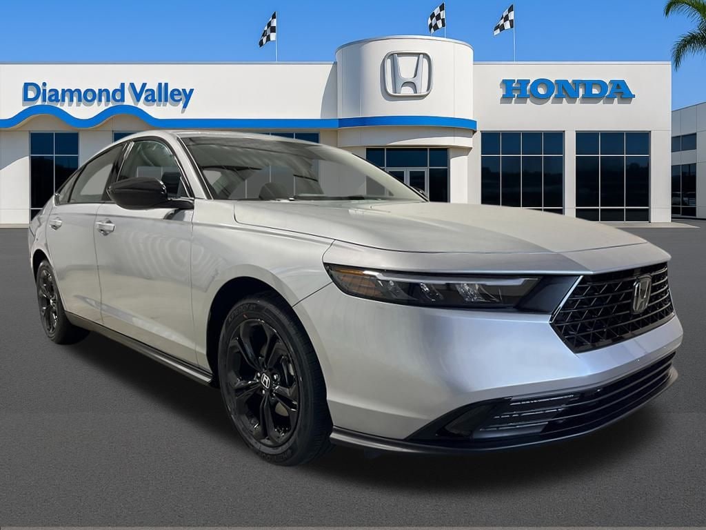 New 2025 Honda Accord SE Sedan