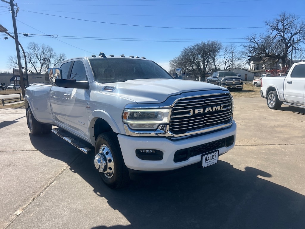 Used 2022 Ram 3500 Laramie 4x4 Laramie Crew Cab 8 ft. LB DRW Pickup