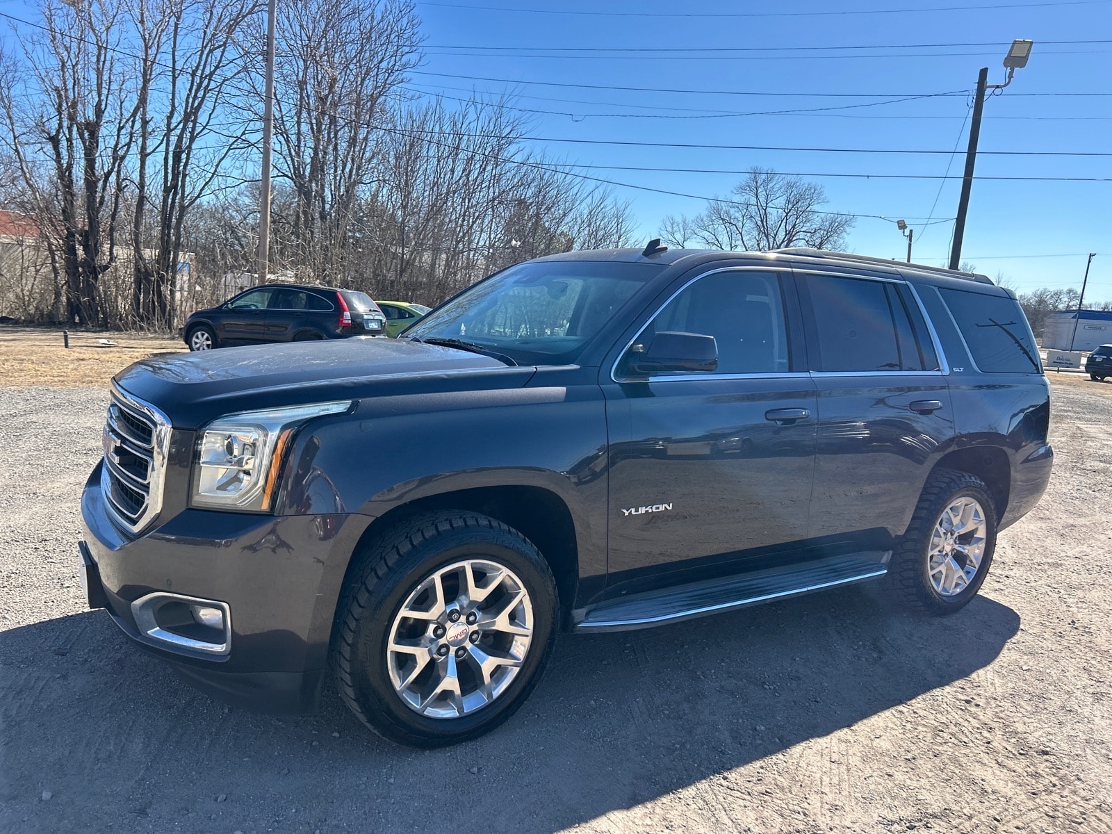 Used 2015 GMC Yukon SLT with VIN 1GKS2BKC9FR165687 for sale in Okmulgee, OK