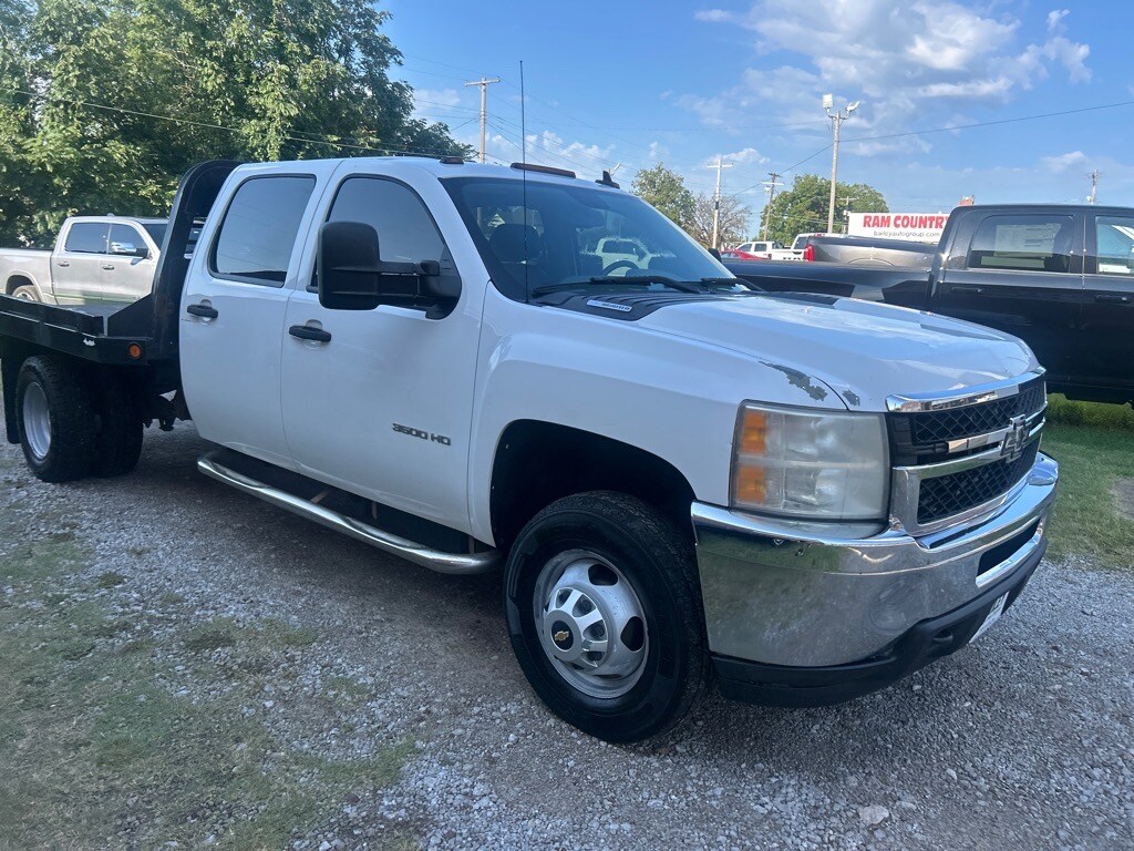 Used 2011 Chevrolet Silverado 3500HD Work Truck 4x4 Work Truck Crew Cab LB DRW