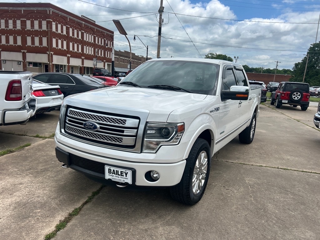 Used 2014 Ford F-150 Platinum with VIN 1FTFW1ET6EFB94197 for sale in Okmulgee, OK