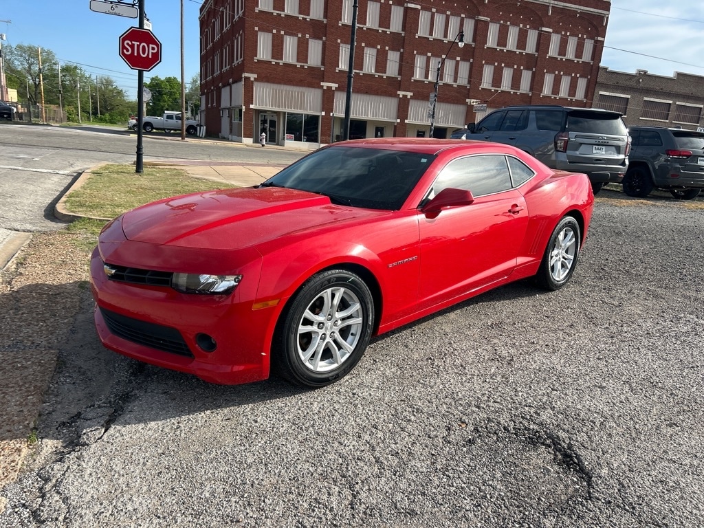 Used 2015 Chevrolet Camaro 1LT with VIN 2G1FD1E39F9172445 for sale in Okmulgee, OK
