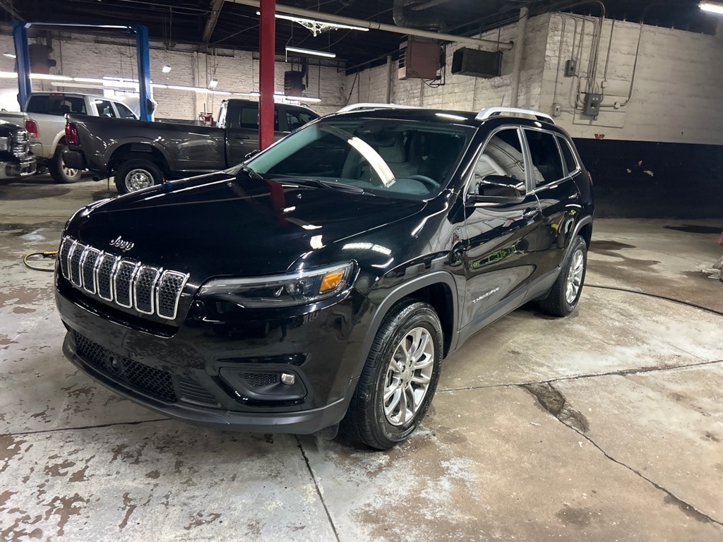 Used 2021 Jeep Cherokee Latitude Lux with VIN 1C4PJMMX1MD212835 for sale in Okmulgee, OK
