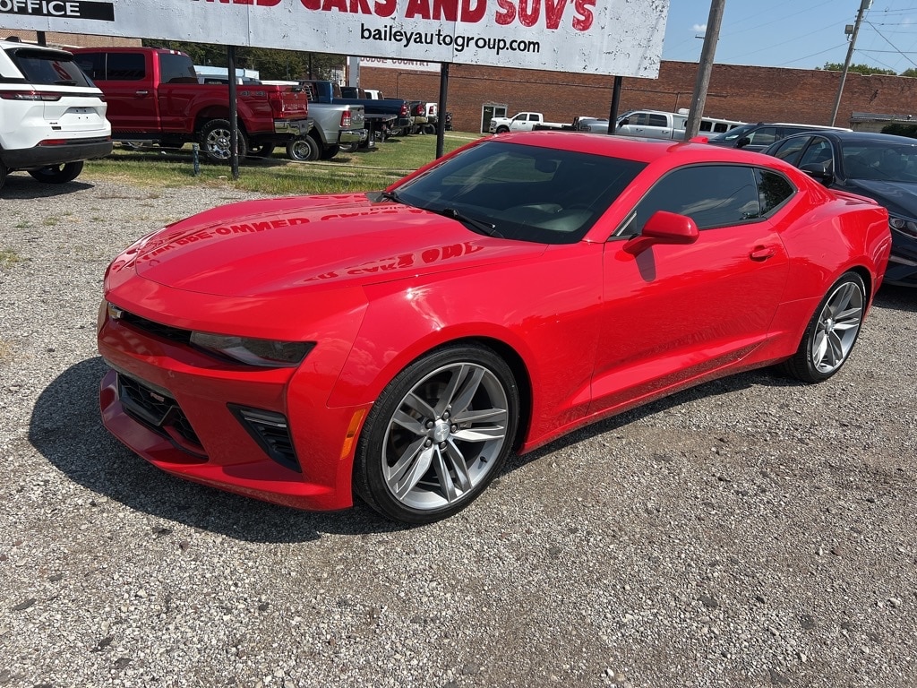 Used 2018 Chevrolet Camaro 1LT with VIN 1G1FB1RS0J0116002 for sale in Okmulgee, OK