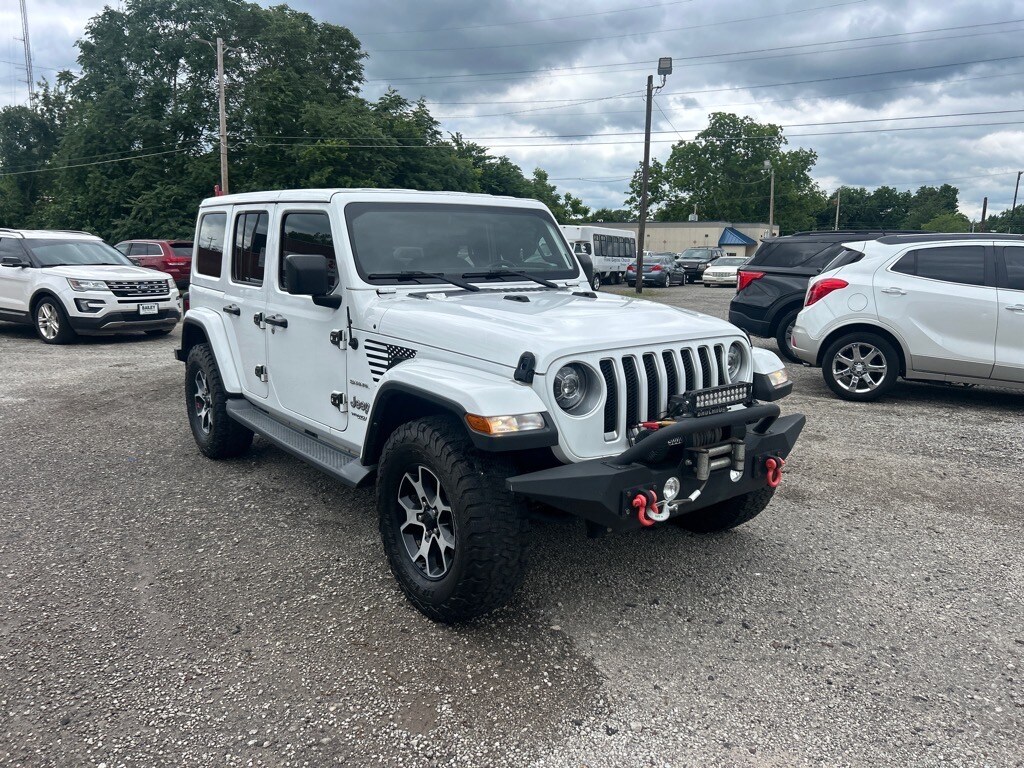 Used 2018 Jeep Wrangler Unlimited Sahara 4x4 Sahara SUV (midyear release)
