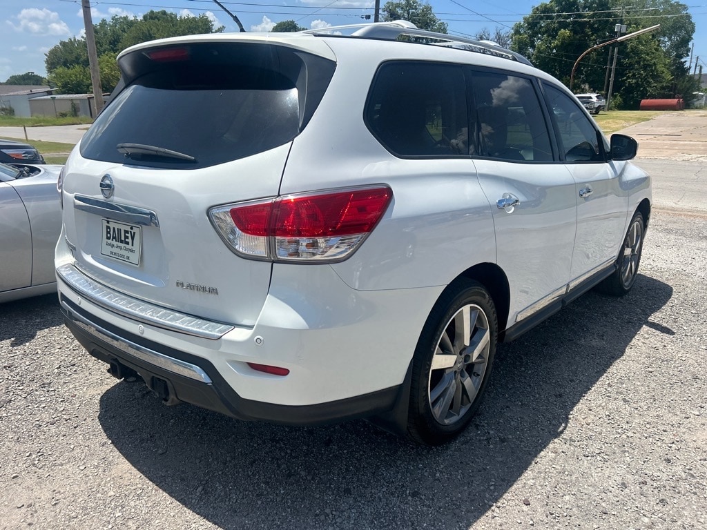 Used 2013 Nissan Pathfinder Platinum with VIN 5N1AR2MN9DC641286 for sale in Okmulgee, OK