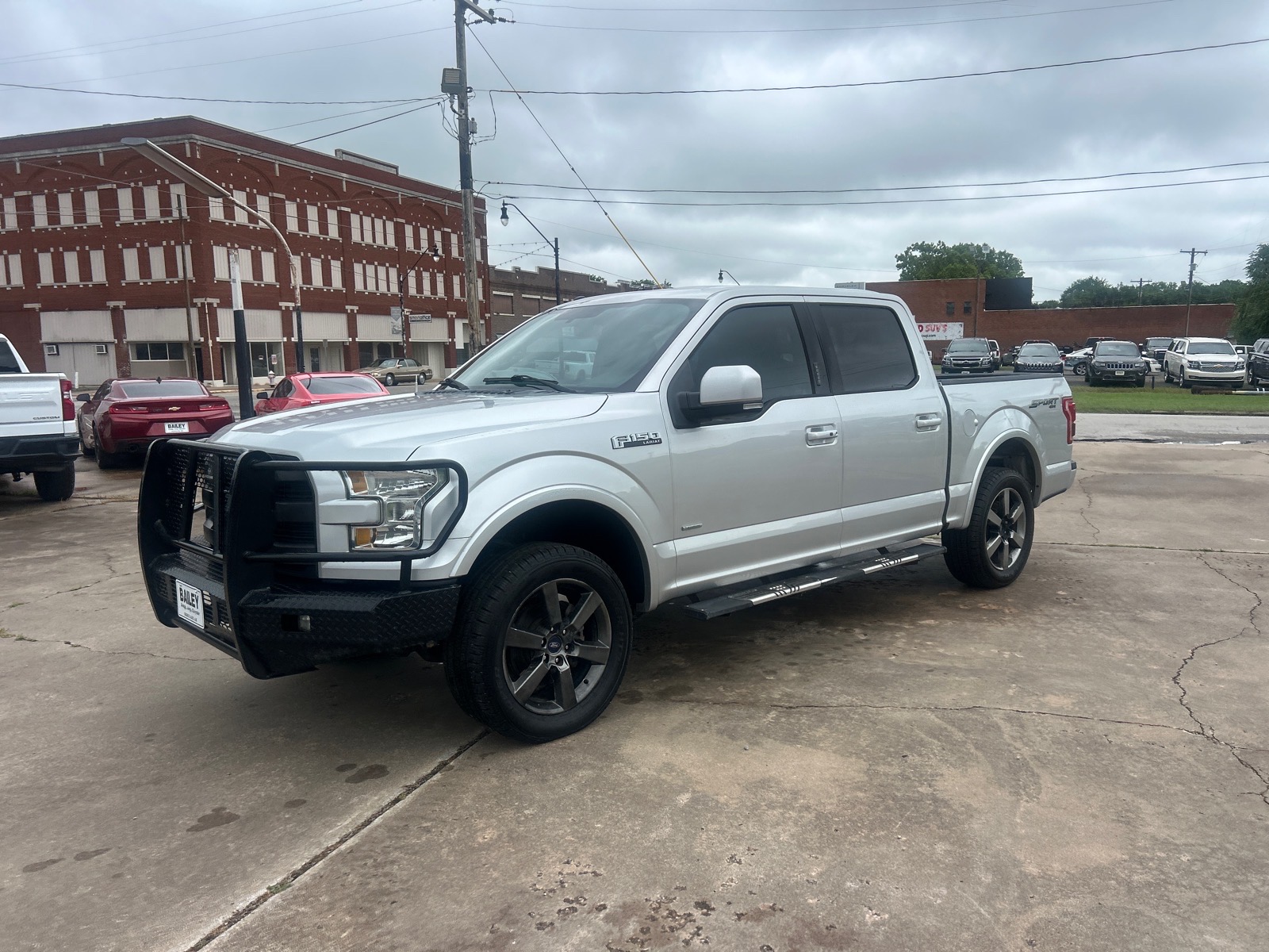 Used 2017 Ford F-150 Lariat with VIN 1FTEW1EP7HFA55263 for sale in Okmulgee, OK