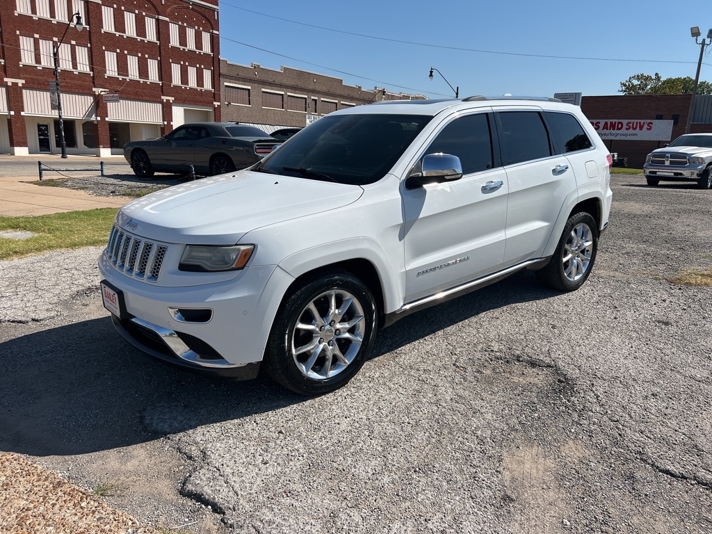 Used 2014 Jeep Grand Cherokee Summit with VIN 1C4RJEJT5EC161282 for sale in Okmulgee, OK