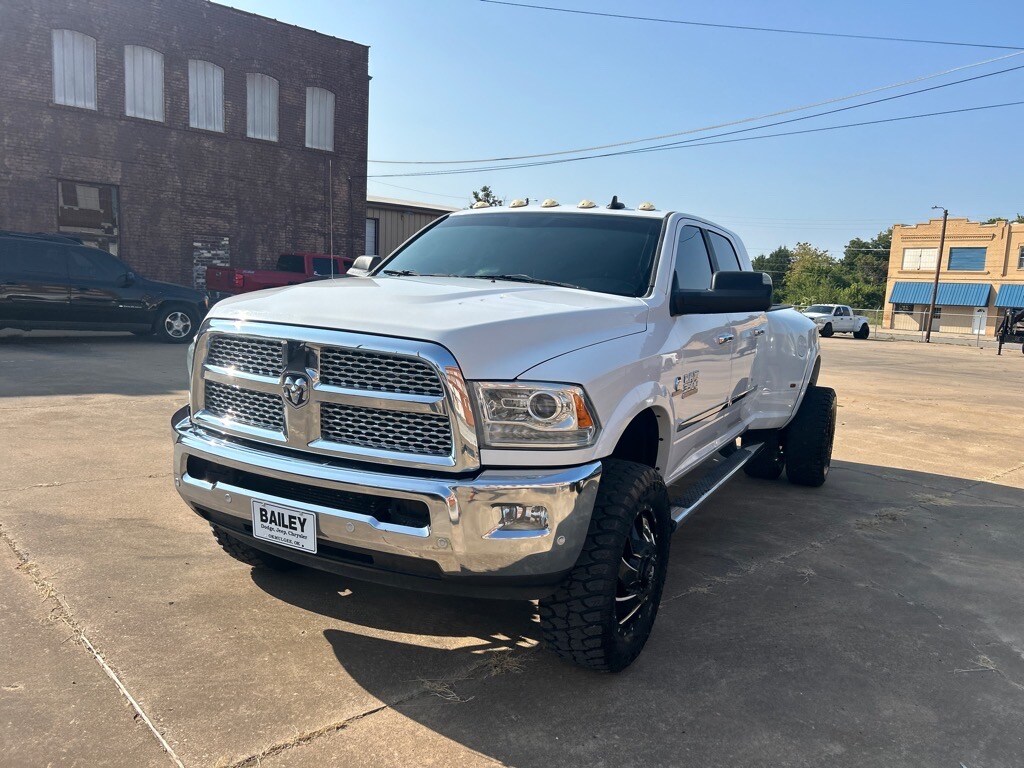 Used 2016 RAM Ram 3500 Pickup Laramie with VIN 3C63RRML1GG100651 for sale in Okmulgee, OK