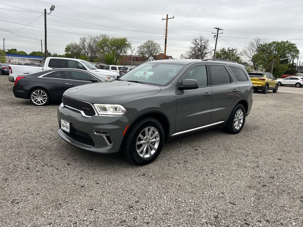 Used 2022 Dodge Durango SXT with VIN 1C4RDHAG1NC210537 for sale in Okmulgee, OK