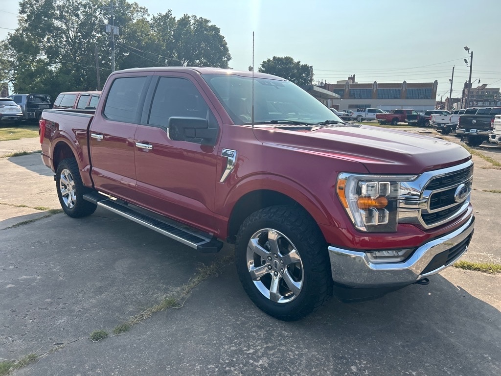 Used 2022 Ford F-150 XLT with VIN 1FTFW1E51NFA27800 for sale in Okmulgee, OK