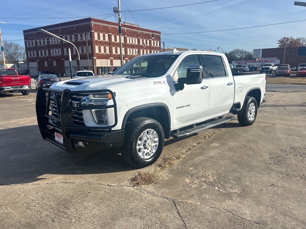 Used 2021 Chevrolet Silverado 2500HD LTZ with VIN 1GC4YPEY8MF153679 for sale in Okmulgee, OK