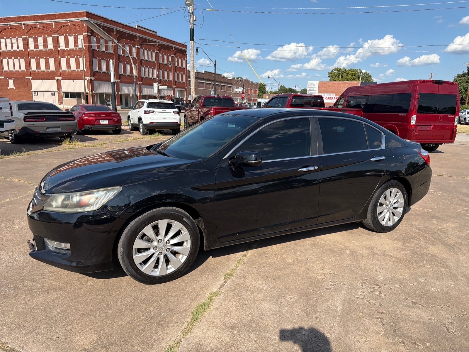 Used 2013 Honda Accord EX with VIN 1HGCR2F71DA013716 for sale in Okmulgee, OK