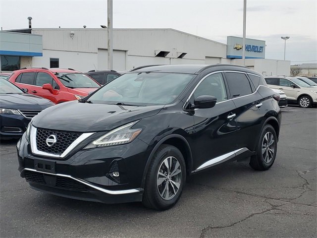 Used 2021 Nissan Murano SV with VIN 5N1AZ2BS0MC124922 for sale in Southgate, MI