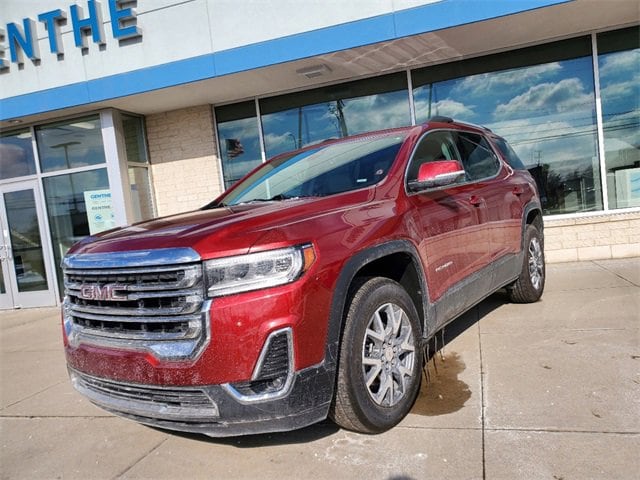 Used 2023 GMC Acadia SLT with VIN 1GKKNML48PZ152845 for sale in Southgate, MI