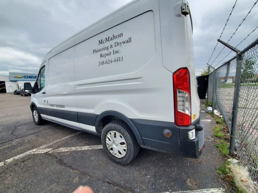 Used 2016 Ford Transit-150 T-150 148 Med Rf 8600 Gvwr Sliding RH Dr Van Medium Roof Cargo