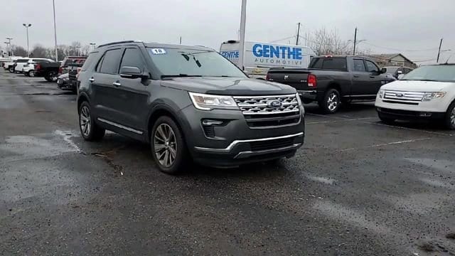 Used 2018 Ford Explorer Limited with VIN 1FM5K8F81JGB32894 for sale in Southgate, MI