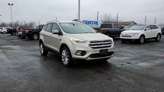 Used 2017 Ford Escape Titanium with VIN 1FMCU9J90HUD57231 for sale in Southgate, MI