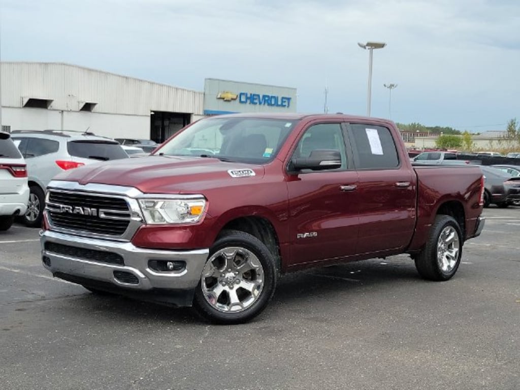Used 2020 Ram 1500 Big Horn Crew Cab 4x4 57 Box Truck Crew Cab