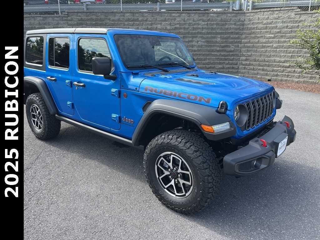 New 2025 Jeep Wrangler 4-DOOR RUBICON Sport Utility