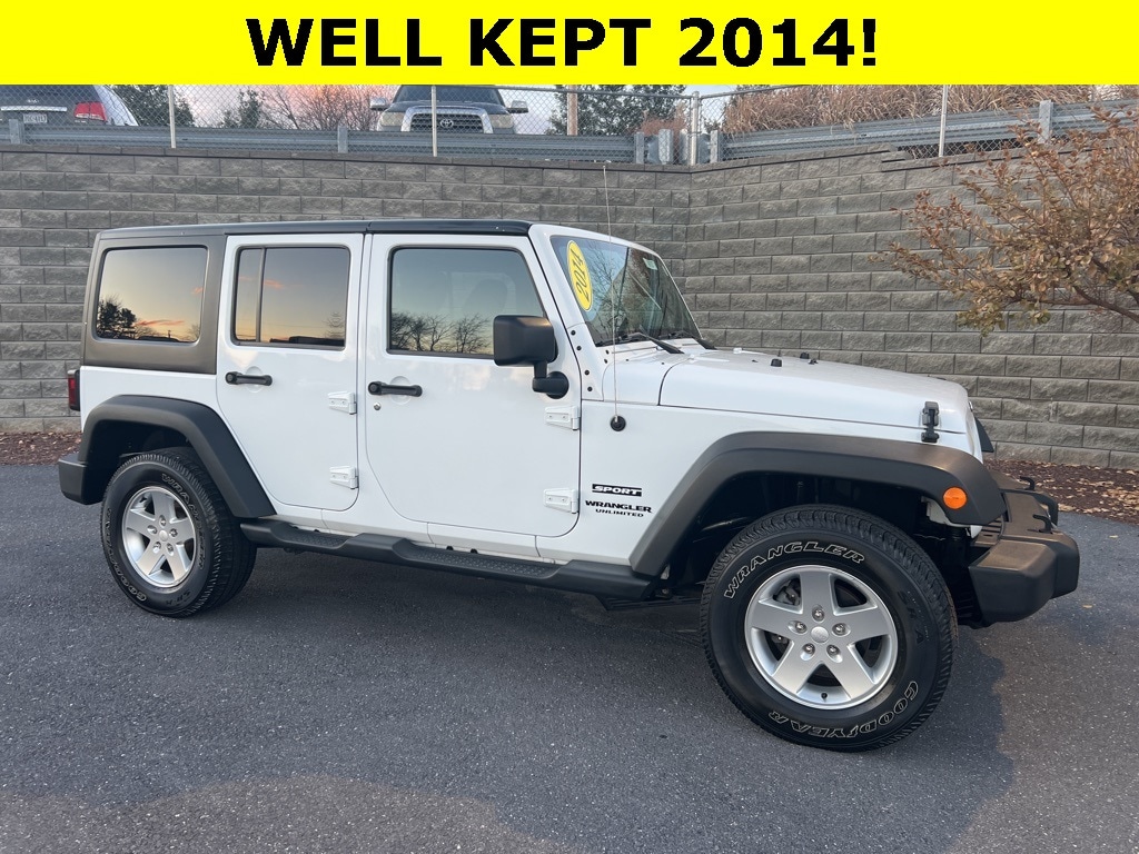 Used 2014 Jeep Wrangler Unlimited Sport 4x4 SUV