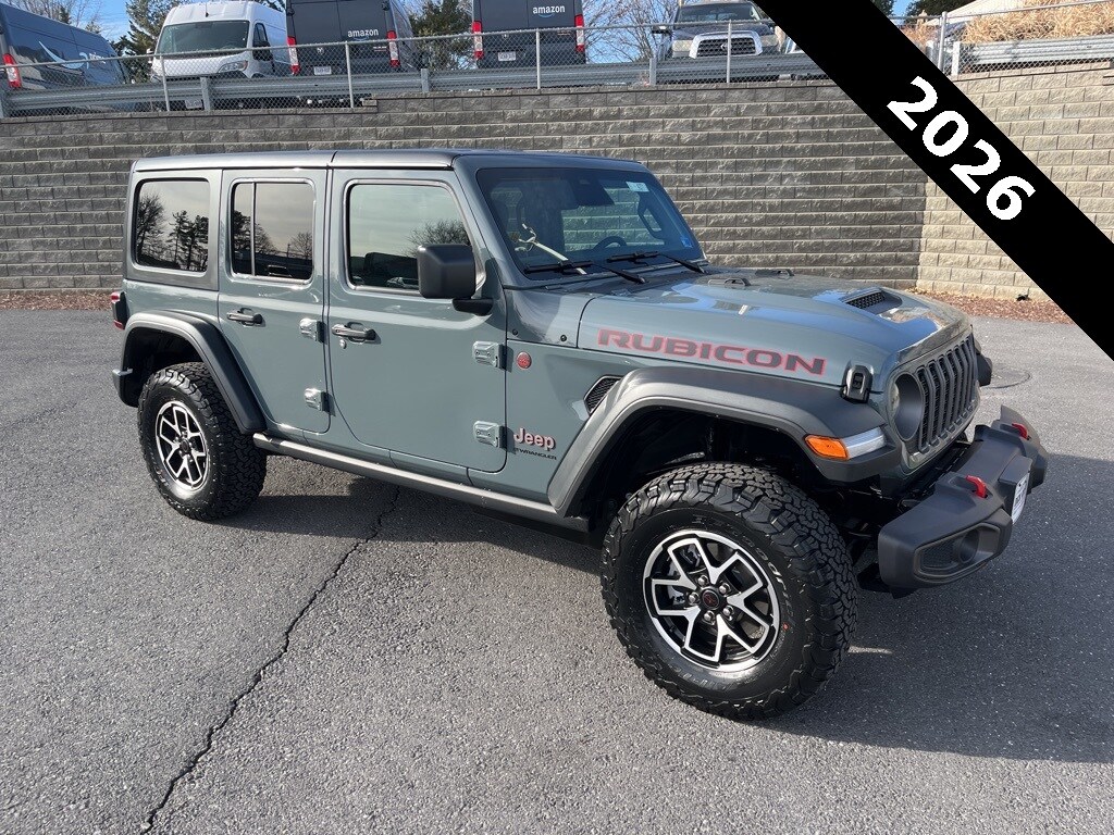 New 2026 Jeep Wrangler 4-DOOR RUBICON Sport Utility