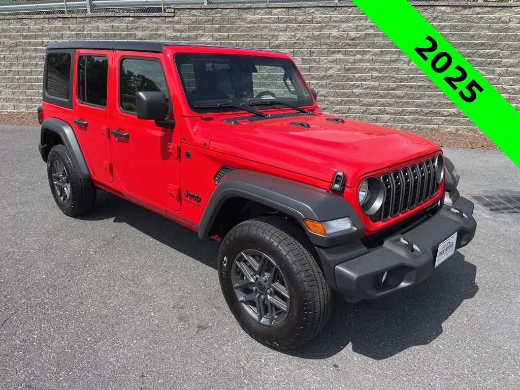 New 2025 Jeep Wrangler 4-DOOR SPORT S Sport Utility