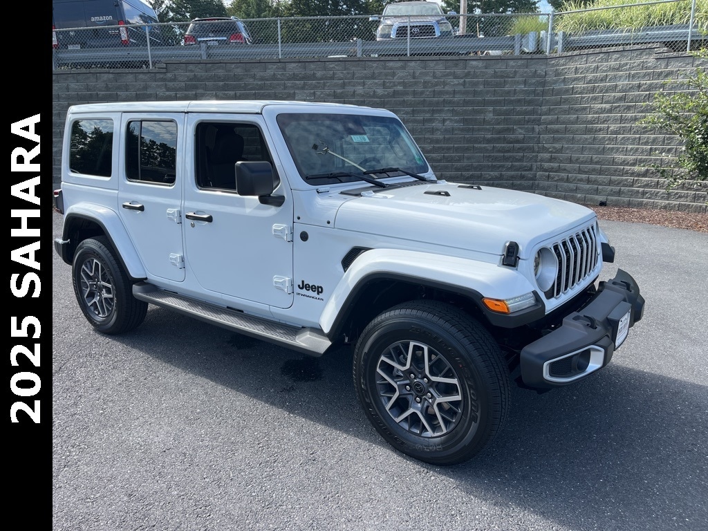New 2025 Jeep Wrangler 4-DOOR SAHARA Sport Utility
