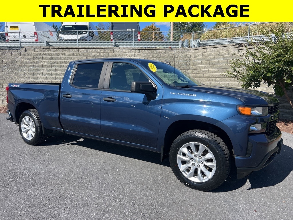 Used 2021 Chevrolet Silverado 1500 Custom Truck Crew Cab