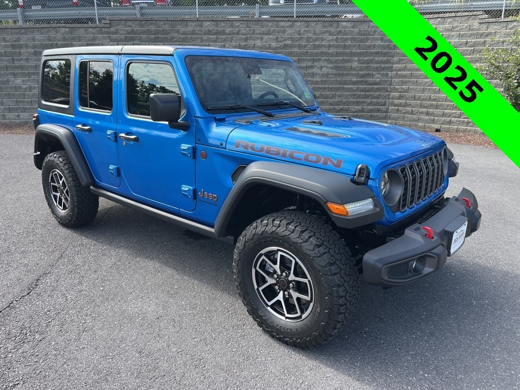 New 2025 Jeep Wrangler 4-DOOR RUBICON Sport Utility