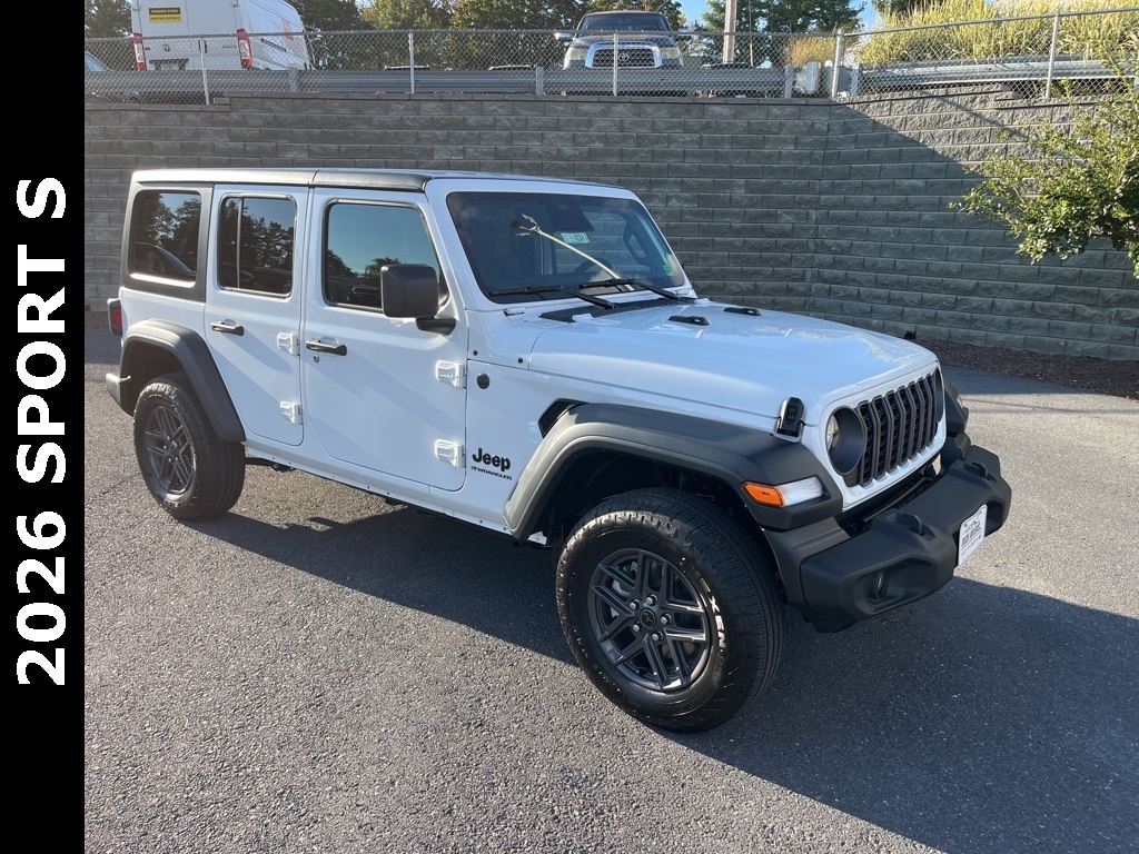 New 2026 Jeep Wrangler 4-DOOR SPORT S Sport Utility