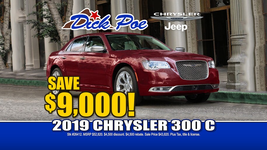 Dick Poe Chrysler Amp Jeep Dealership El Paso Tx