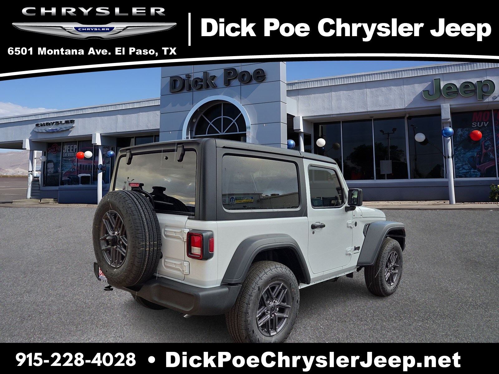 2026 Jeep Wrangler Two-Door Sport S photo 3