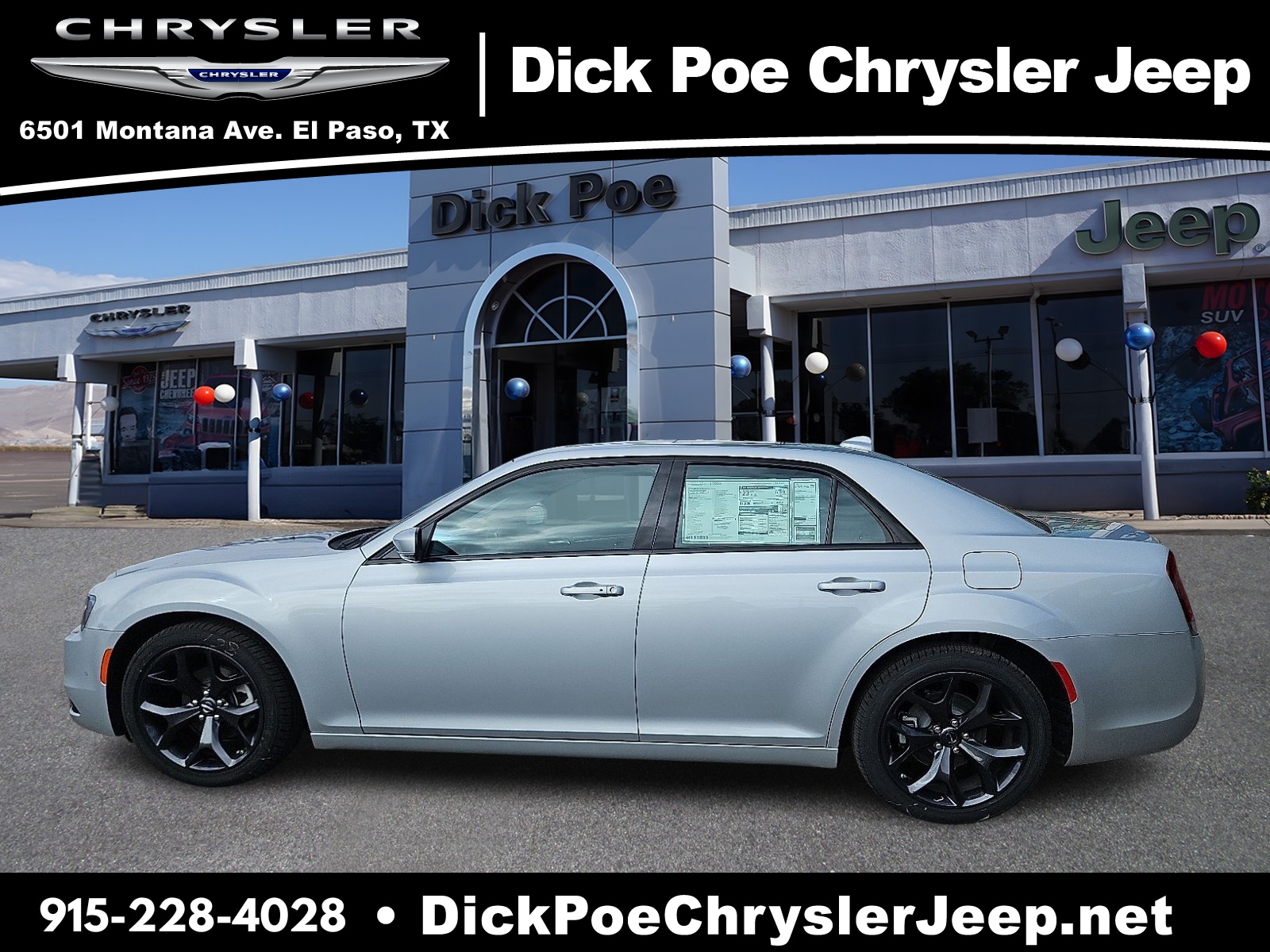 Used 2023 Chrysler 300 S with VIN 2C3CCABG6PH665029 for sale in El Paso, TX