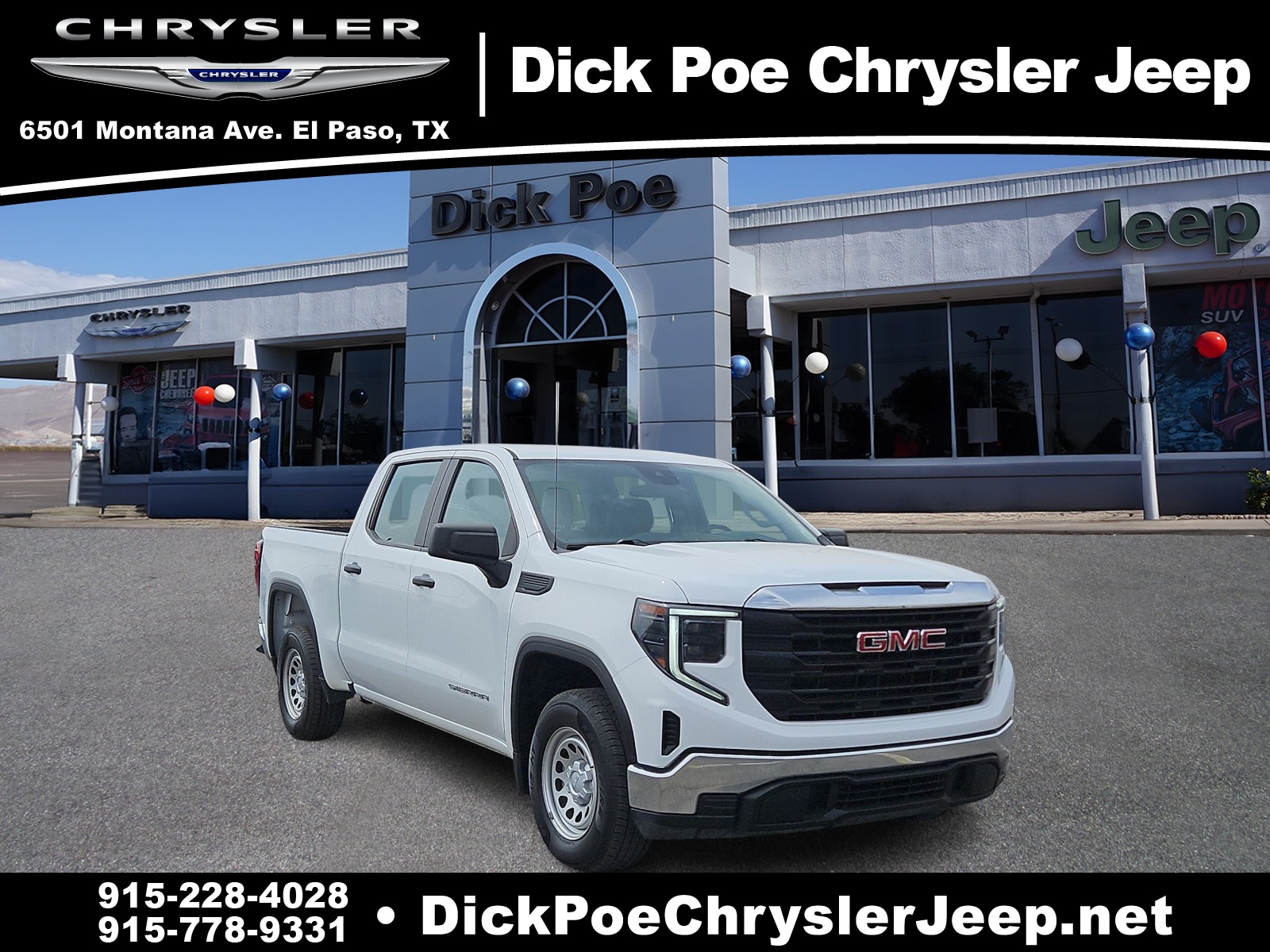 Used 2022 GMC Sierra 1500 Pro with VIN 3GTPHAEK1NG643449 for sale in El Paso, TX