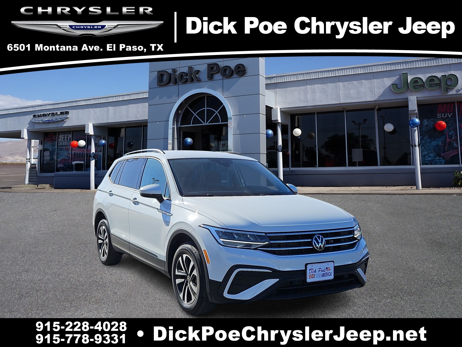 Used 2024 Volkswagen Tiguan S with VIN 3VVRB7AX5RM040446 for sale in El Paso, TX