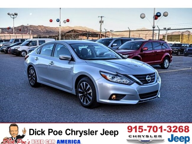 Used 2018 Nissan Altima 2 5 Sv For Sale El Paso Tx Near Las