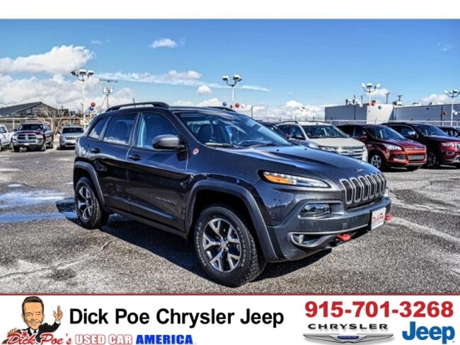 Used 2018 Jeep Cherokee Trailhawk 4x4 For Sale El Paso Tx Near