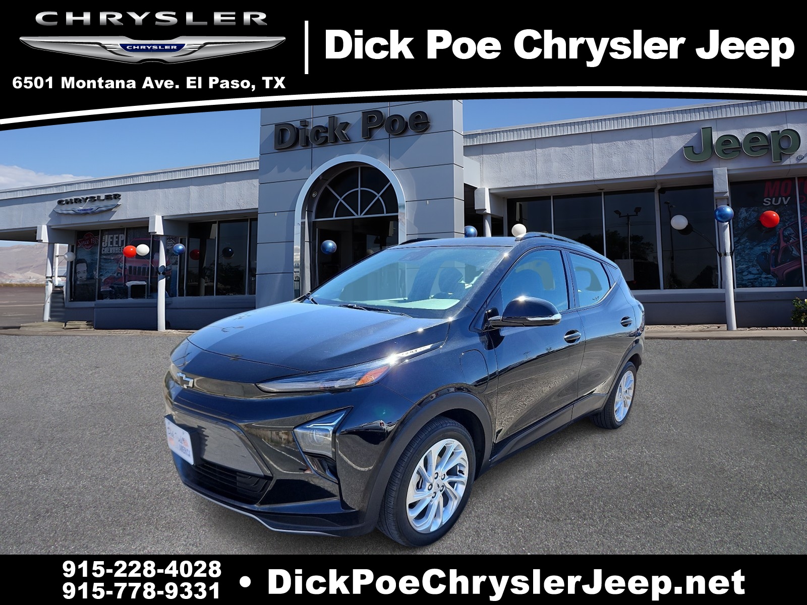 Used 2023 Chevrolet Bolt EUV LT with VIN 1G1FY6S02P4151436 for sale in El Paso, TX