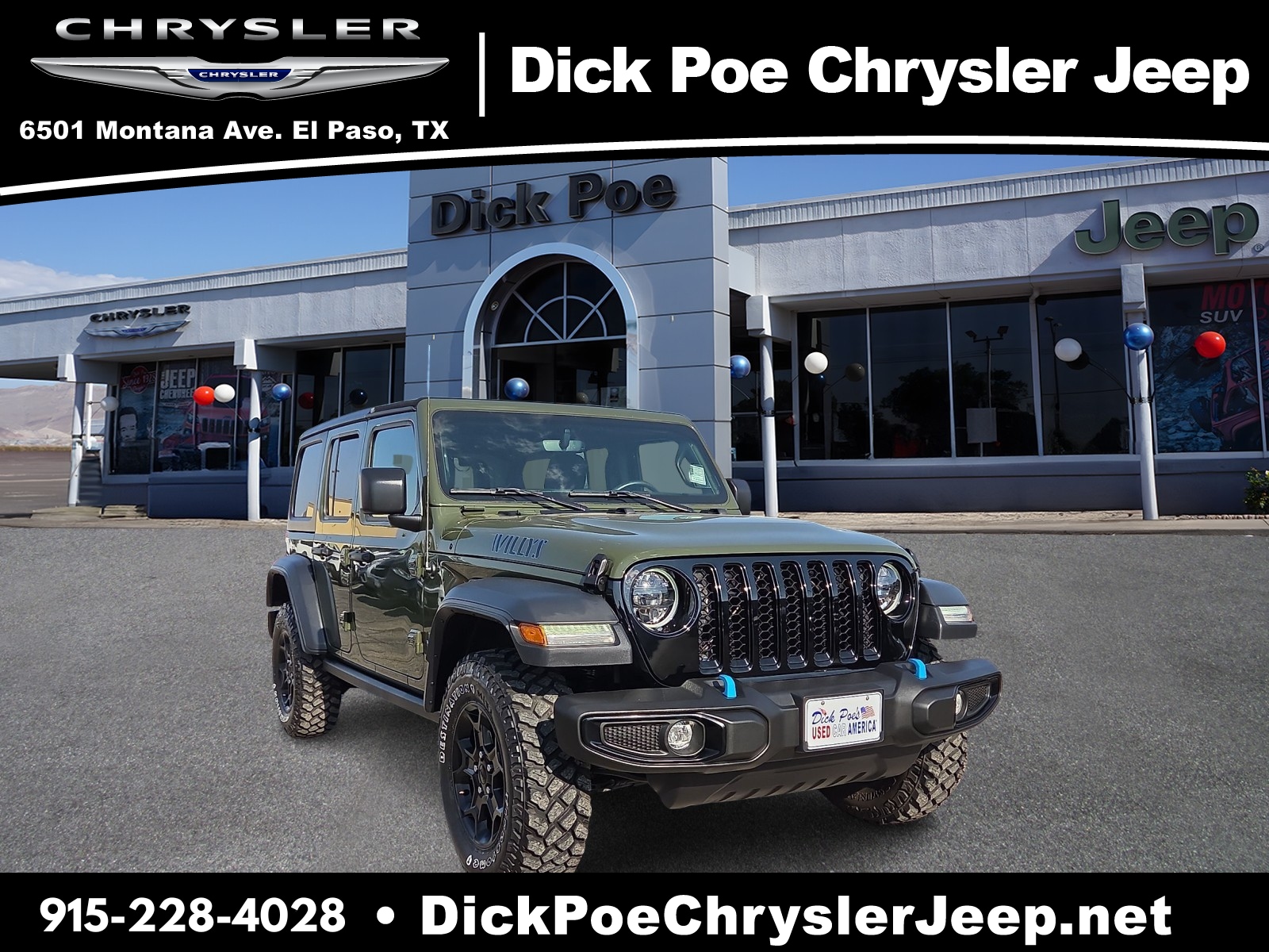 Used 2023 Jeep Wrangler 4xe 4x4