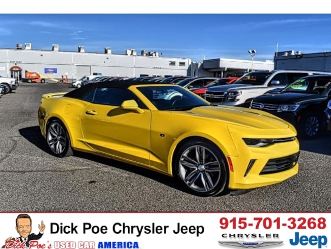 Used 2018 Chevrolet Camaro Lt W 1lt For Sale El Paso Tx Near